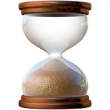 Image is an hourglass timer